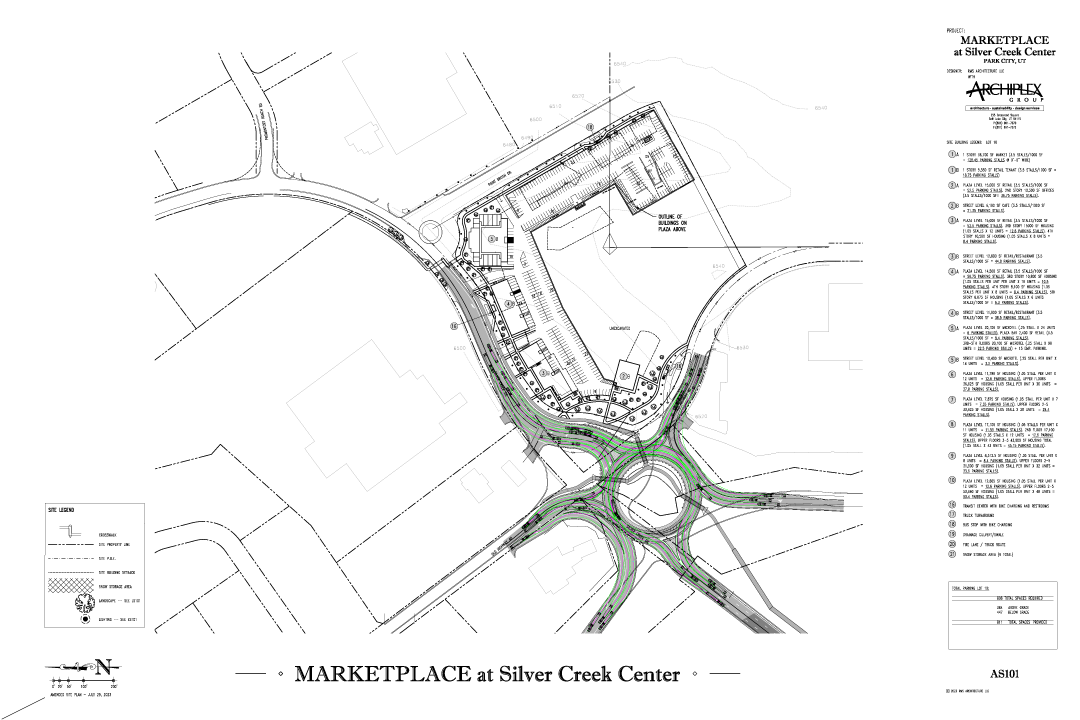 Summit Point Realty, LLC. – Marketplace at Silver Creek Center Legend