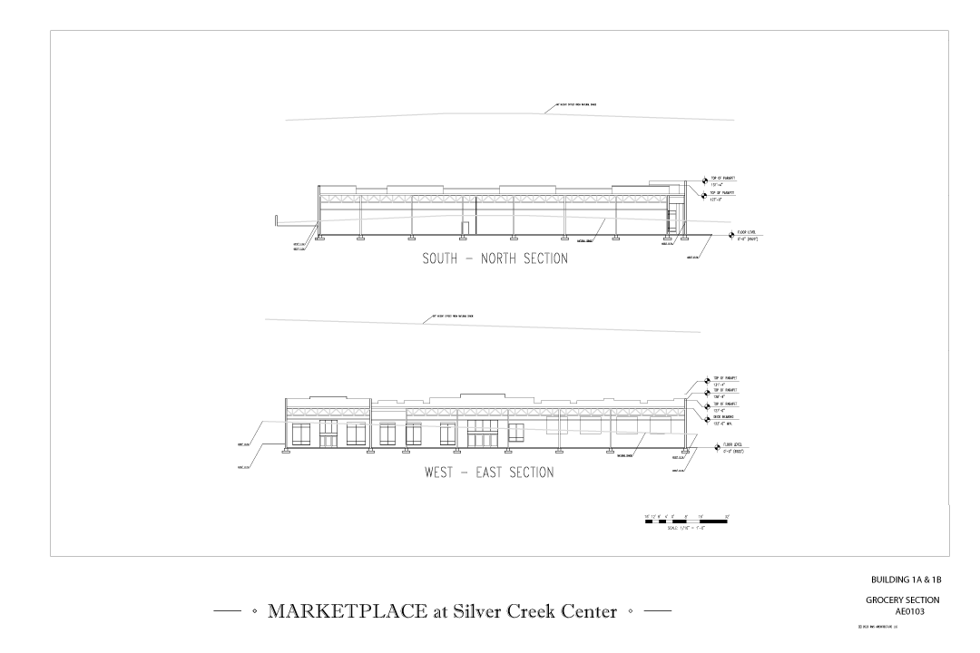 Summit Point Realty, LLC. – Marketplace at Silver Creek Center Grocery Store Elevation